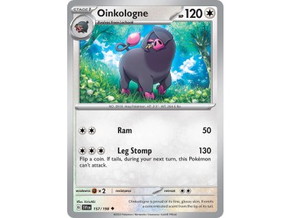 157/198 Oinkologne (Scarlet & Violet) (varianta reverse holo)