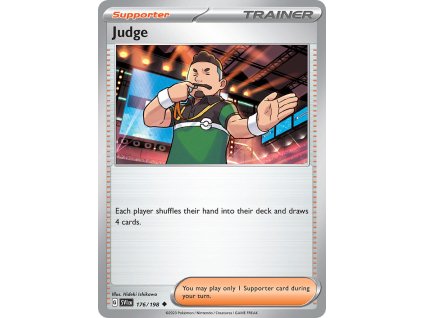 176/198 Judge (Scarlet & Violet) (varianta reverse holo)