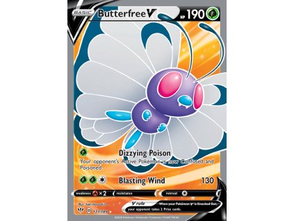177/189 Butterfree V (Darkness Ablaze) (varianta holo)