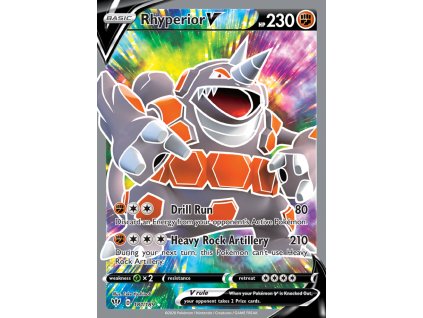 181/189 Rhyperior V (Darkness Ablaze) (varianta holo)