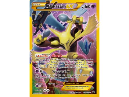 125/124 Alakazam EX (Fates Collide) (varianta holo)