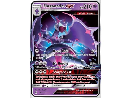056/131 Naganadel GX (Forbidden Light) (varianta holo)