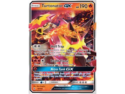 018/145 Turtonator GX (Guardians Rising) (varianta holo)