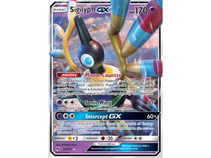 098/214 Sigilyph GX (Lost Thunder) (varianta holo)