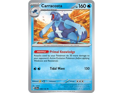 038/142 Carracosta (Stellar Crown) (varianta reverse holo)