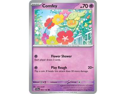 063/142 Comfey (Stellar Crown) (varianta reverse holo)