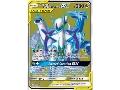 220/236 Arceus & Dialga & Palkia GX (Cosmic Eclipse) (varianta holo)
