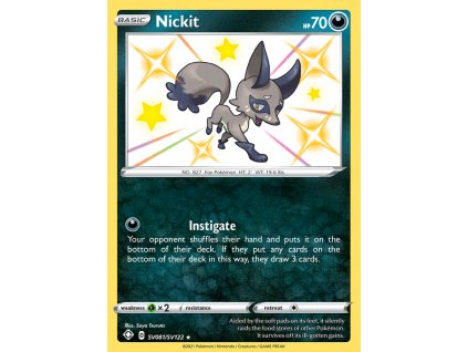 SV081/SV122 Nickit (Shining Fates) (varianta holo)