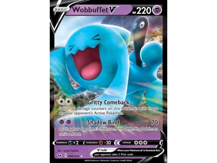 086/202 Wobbuffet V (Sword & Shield Base) (varianta holo)