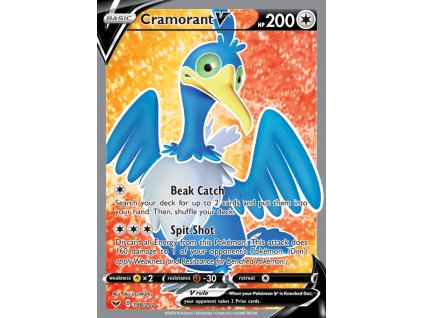 198/202 Cramorant V (Sword & Shield Base) (varianta holo)