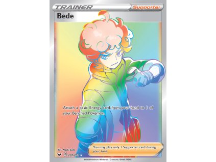 207/202 Bede (Sword & Shield Base) (varianta holo)