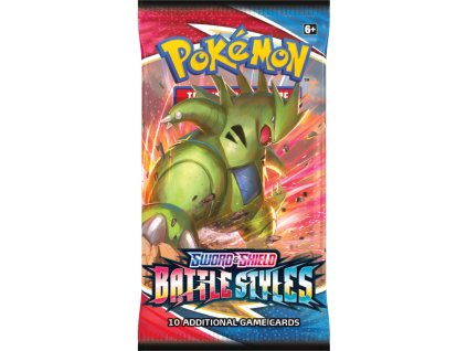 pokemon tcg sword shield battle styles booster pack 10 karet