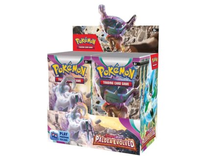 karetni hra pokemon tcg scarlet violet paldea evolved booster box 36 boosteru