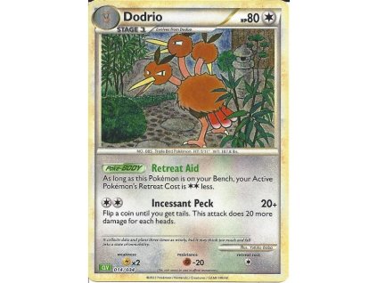 pokemon trading card game clv 014 034 dodrio classic collection card venusaur lugia ex deck p77919 149292 medium