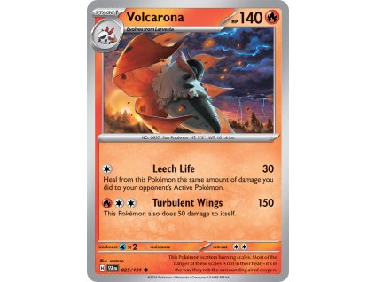 025/191 Volcarona (Surging Sparks)