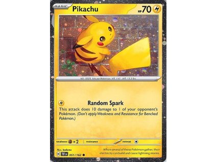 051/162 Pikachu (Temporal Forces)