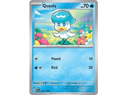052/198 Quaxly (Scarlet & Violet) (varianta reverse holo)
