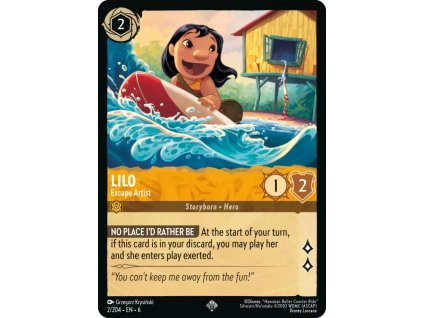 002/204 Lilo - Escape Artist (Azurite sea)