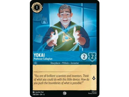 158/204 Yokai - Professor Callaghan (Azurite sea)