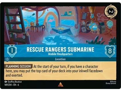 169/204 Rescue Rangers Submarine (Azurite sea)