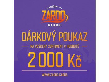 ZARDO darkovy poukaz 1080x1080px 2000