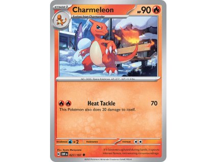 027/197 Charmeleon (Obsidian Flames) (Rarity Uncommon, varianta reverse holo)