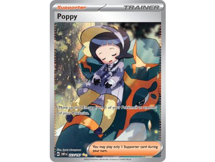 227/197 Poppy (Obsidian Flames) (Rarity Special Illustration Rare, varianta holo)