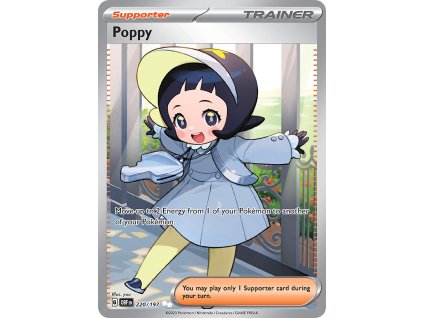 220/197 Poppy (Obsidian Flames) (Rarity Ultra Rare, varianta holo)