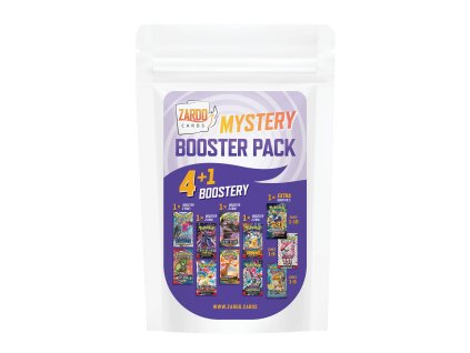 MYSTERY BOOSTER PACK č.10 (4 BOOSTERY +1 BONUSOVÝ BOOSTER)
