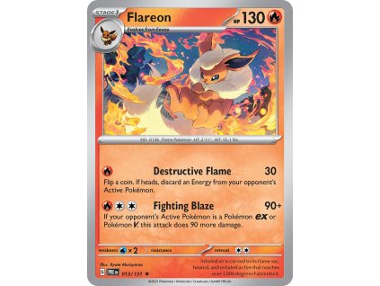 013/131 Flareon (Prismatic Evolutions)