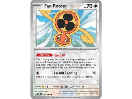 085/131 Fan Rotom (Prismatic Evolutions)