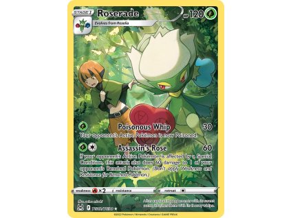 TG002/196 Roserade (Lost Origin) (varianta holo)