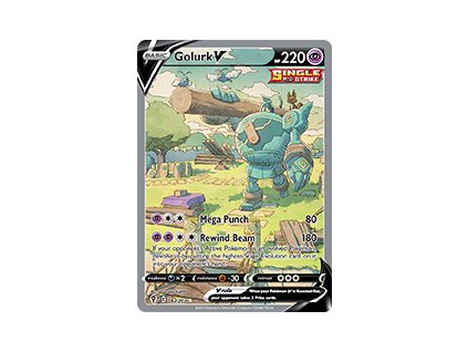182/203 Golurk V (Evolving Skies) (varianta holo)
