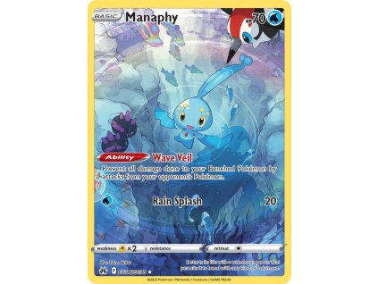 GG006/GG070 Manaphy (Crown Zenith) (varianta holo)