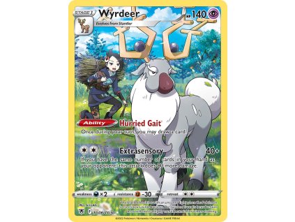 TG006/189 Wyrdeer (Astral Radiance) (varianta holo)