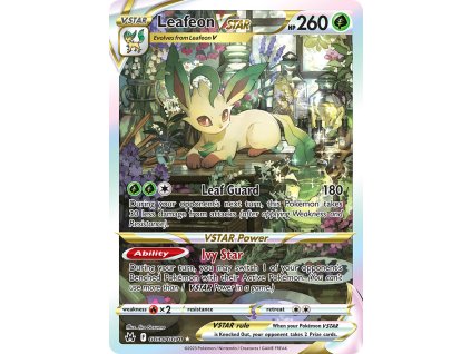 GG035/GG070 Leafeon VSTAR (Crown Zenith) (varianta holo)