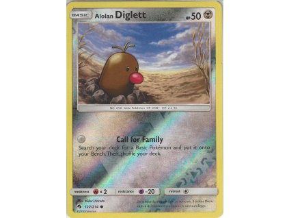 pokemon trading card game 122 214 alolan diglett reverse holo sm 08 lost thunder p52571 56652 image