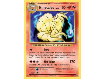 015/108 Ninetales (Evolutions XY) (varianta reverse holo)