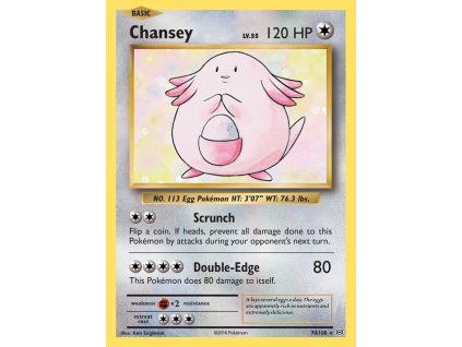070/108 Chansey (Evolutions XY) (varianta reverse holo)