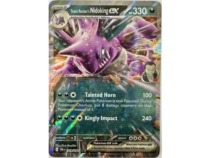 119/182 Team Rocket's Nidoking ex