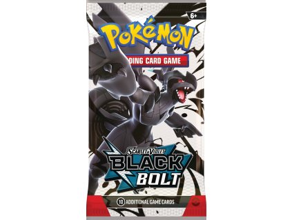 Pokemon TCG Scarlet Violet—Black Bolt Booster Wrap Zekrom