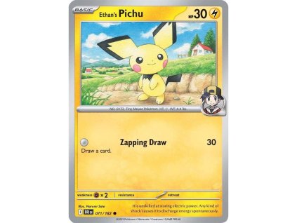 071/182 Ethan´s Pichu (Destined Rivals)