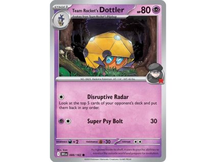 088/182 Team Rocket´s Dottler (Destined Rivals)