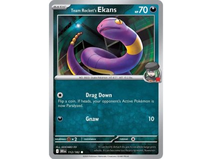 112/182 Team Rocket´s Ekans (Destined Rivals)