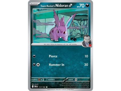 117/182 Team Rocket´s Nidoran (Destined Rivals)