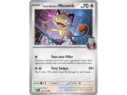 149/182 Team Rocket´s Meowth (Destined Rivals)