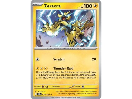 078/182 Zeraora (Destined Rivals)
