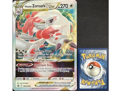 SWSH298 Hisuian Zoroark VSTAR (SWSH Black Star Promos) JUMBO