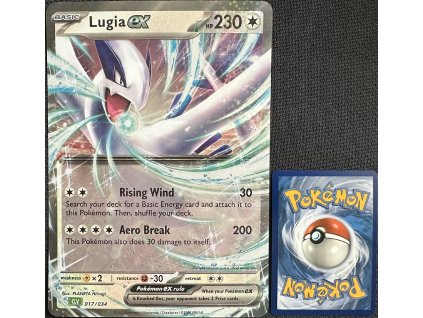 017/034 Lugia ex (Pokémon Trading Card Game Classic) JUMBO