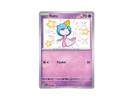 153/91 Ralts (Paldean Fates) (varianta holo)
